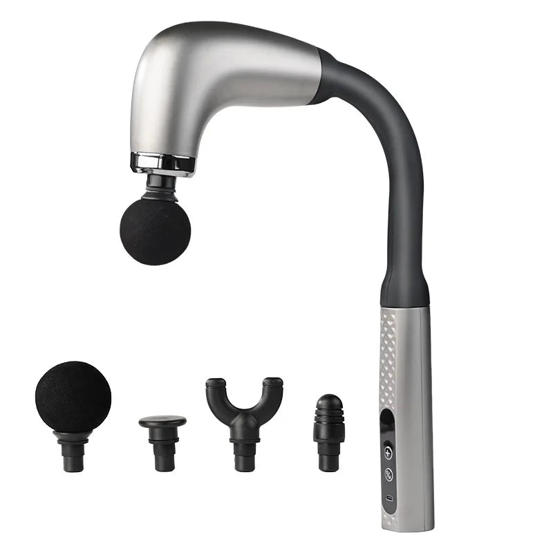 2025 Smart Fascia Gun Electric Massager Massage Hammer Electric Fascia Gun Home Handheld Hammer Back Artifact Christmas Gift